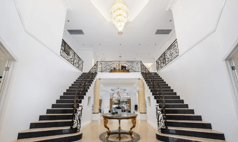 The ornate, five-bedroom mansion has a price guide of $3,950,000. Photo: Ivy Realty