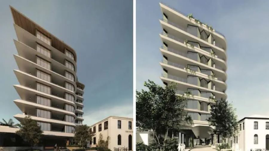 Amended Plans For The Apartment Tower On A Newstead Site